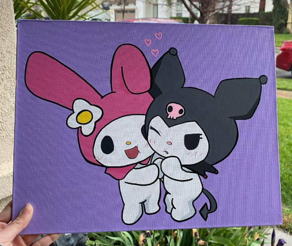 My Melody and Kuromi